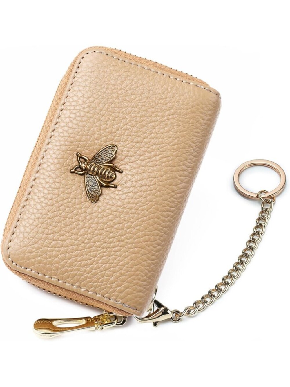 Stylish RFID Credit Card Holder Wallet for Women - Compact Leather Card Case
